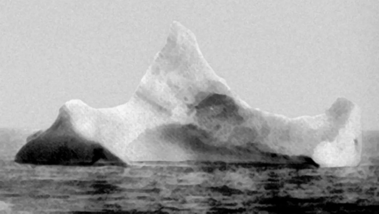 Iceberg Titanic struck