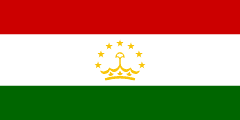 Tajikistan Flag