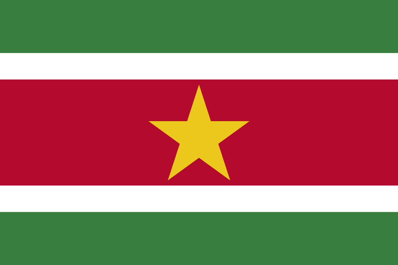 Suriname Flag