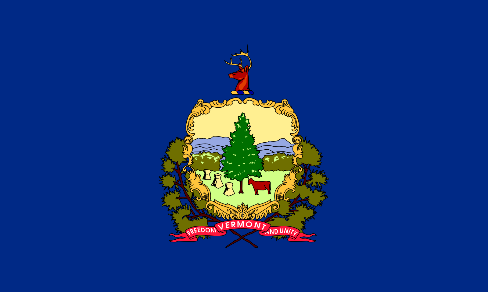 VT state flag